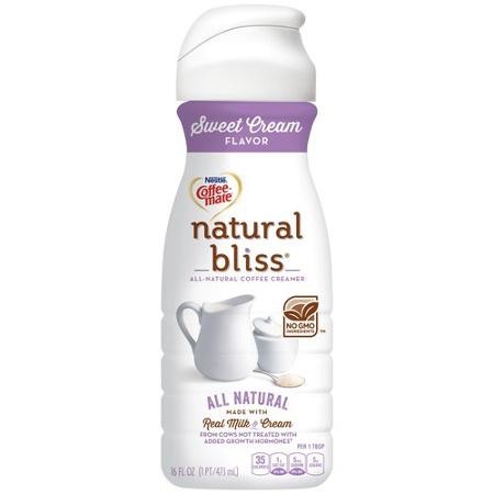Coupons for liquid coffee creamer
