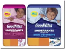 Goodnites underpants