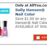 $1/1 Sally Hansen Nail Color Product, $1/2 Ghiradelli Bags & $2 off any One Nature Made Product