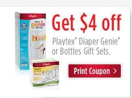 Playtex Diaper Genie gift set