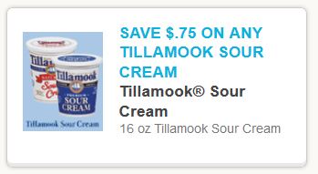 Tilamook sour cream March