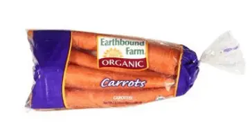 Earthbound farm carrots