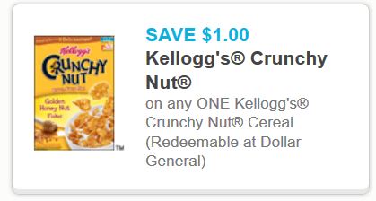 Kellogg's crunchy nut june