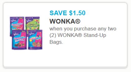 Wonka stand up bags