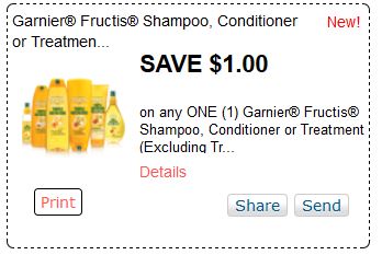 Garnier shampoo sept