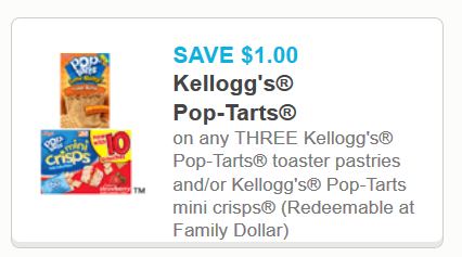 Kellogg's pop tarts sept
