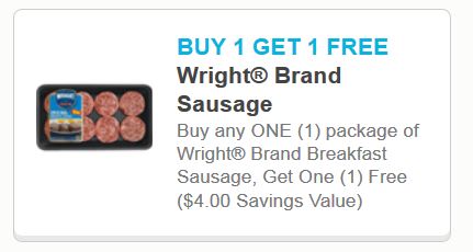 Wright brand sausage