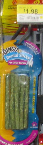 dingo dental sticks walmart
