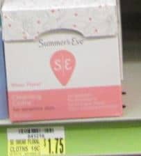 $ 75 off any One Summer #39 s Eve External Product (16 Count Wipes for $1