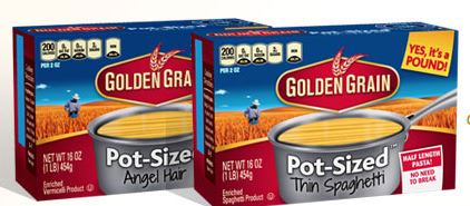 Golden grain pot size