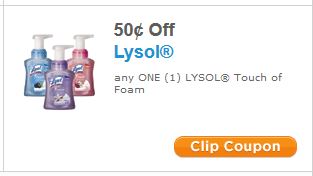 Lysol touch of farm new