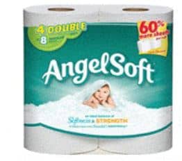 angel soft 4 double roll or larger