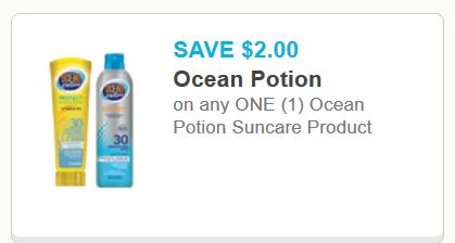 Ocean potion coupons