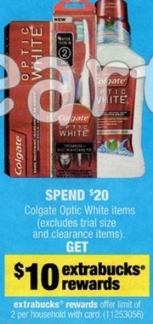 colgate optic white cvs