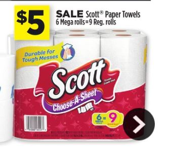 scott paper towels