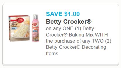 Betty crocker baking mix