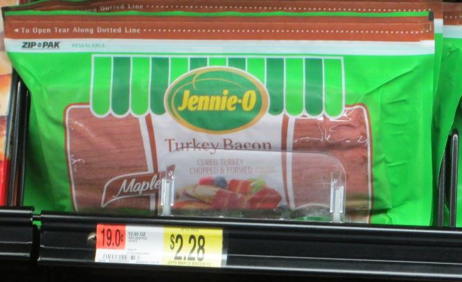 Jenni-O turkey bacon walmart