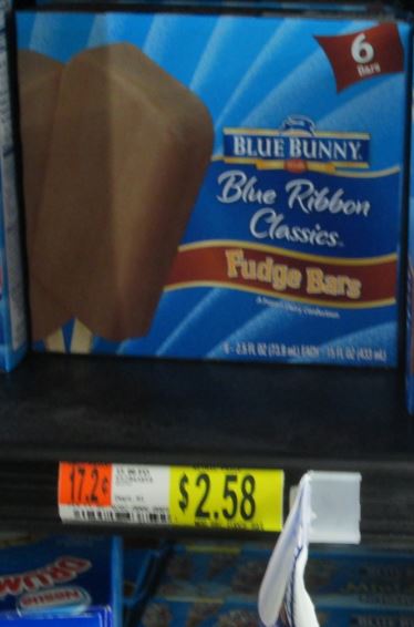 blue bunny fudge bars