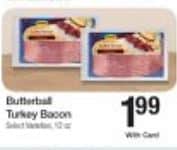butterball turky bacon kroger
