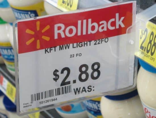 miracle whip 22 oz roll back walmart