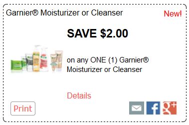Garnier moiusturizer or cleanser