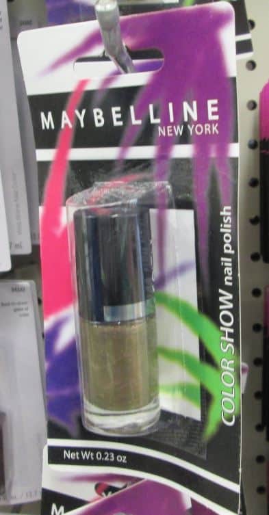 Maybelline color show dollar tree