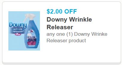 downy wrinkle releaser $2