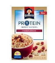quaker protein oatmeal