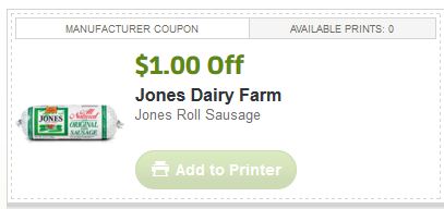Jones roll sausage