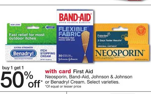 Band-Aid Walgreens BOGO