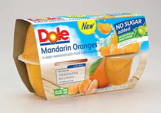 Dole Mandarin No Sugar