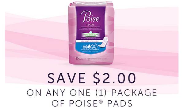 New $2 00 Poise Pad Liner Printable Coupons Plus Rite Aid Deal New