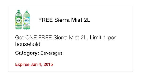 Sierra Mist Free Coupon