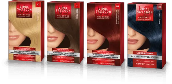 vidal Sasson Hair Color