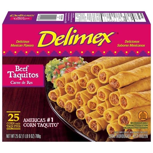 Delimex Frozen Taquitos
