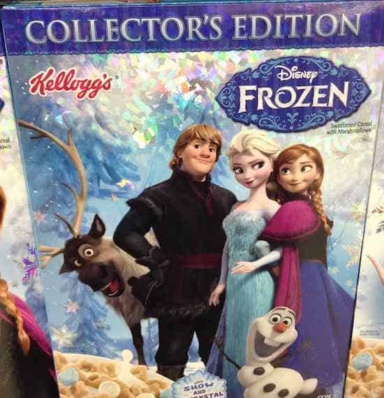 Kellogg Disney Frozen Cereal