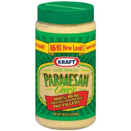 Kraft 100 Parmesan Cheese
