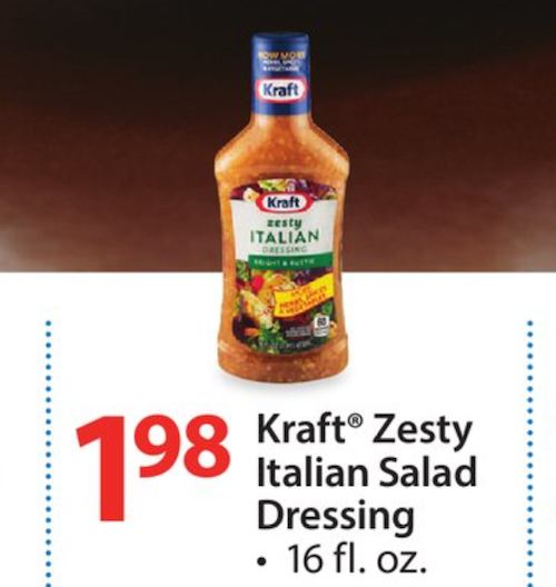 Kraft salad dressing