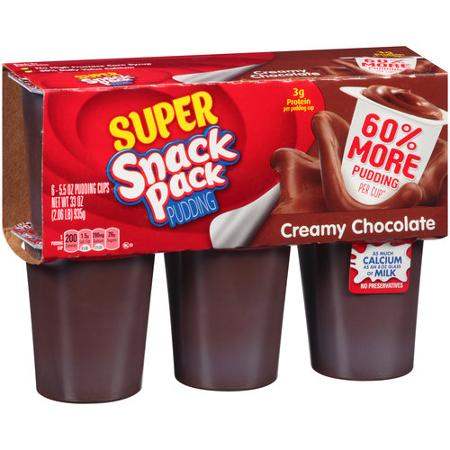 Super Snack Pack Pudding