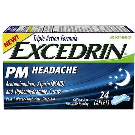 Excedrin PM Headache 24 count Printable Coupon