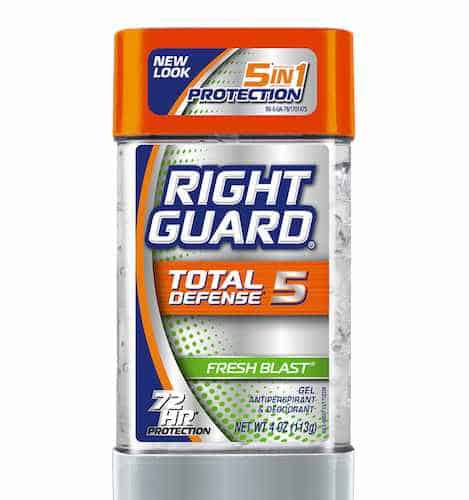 Right Guard Total Defense 5