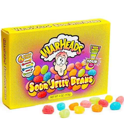 Warheads Jelly Beans