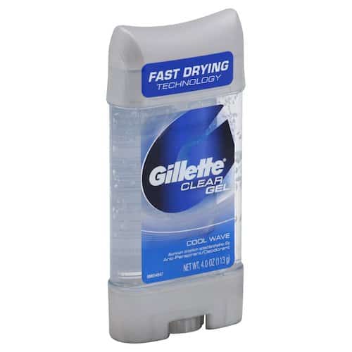Gillette Clear Gel Deodorant Printable Coupon