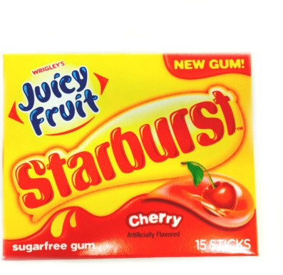 juicy Fruit Starburst gum Printable Coupon