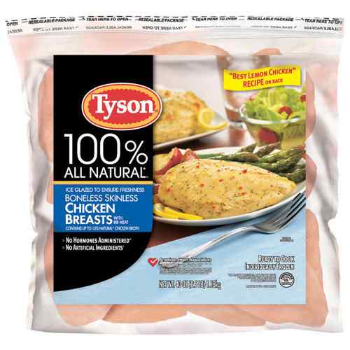 Tyson Bonesless Chicken Breasts Printable Coupon