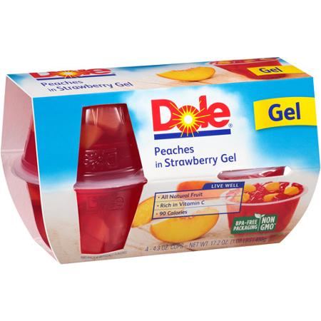 Dole Fruit Cups in Gel Printable Coupon