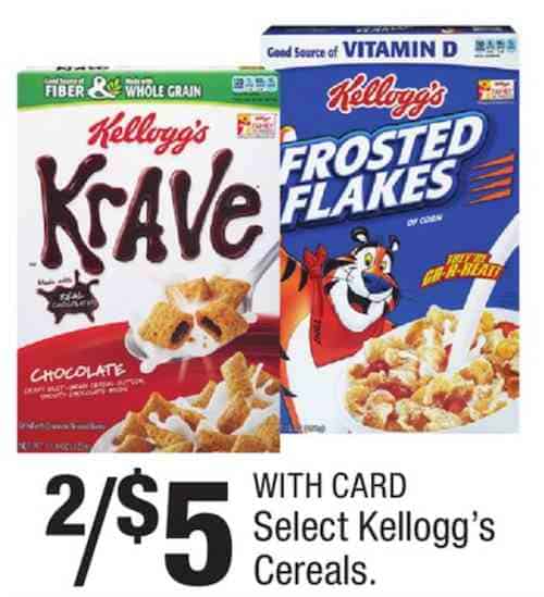 Kellogg's Krave Cereal Printable Coupon