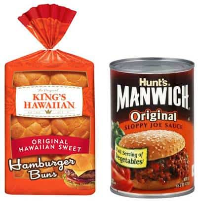 Kings Hawaiian Rolls Manwich Printable Coupon