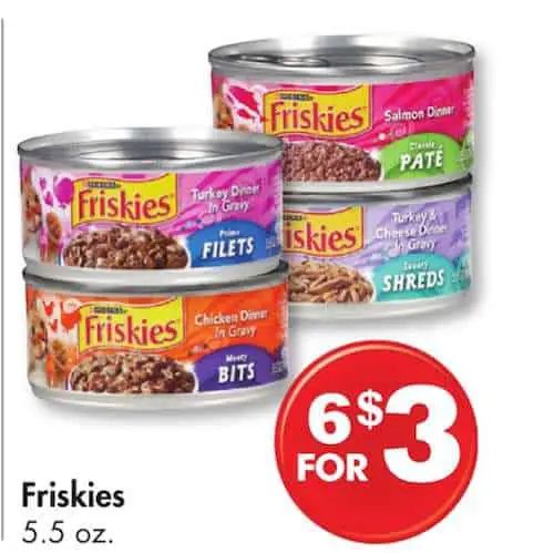 Purina® Friskies® brand wet cat food  Printable Coupon