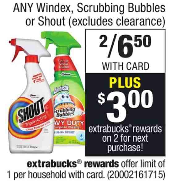 Shout Products Printable Coupon